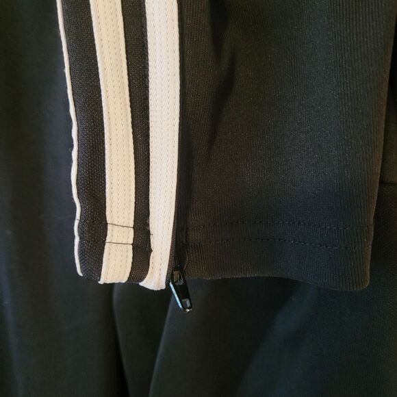 Adidas originals track pant black white vintage trefoil vtg casual 3 stripe lady - Picture 8 of 16